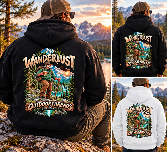 Wanderlust  - OutdoorThreads Premium Hoodie